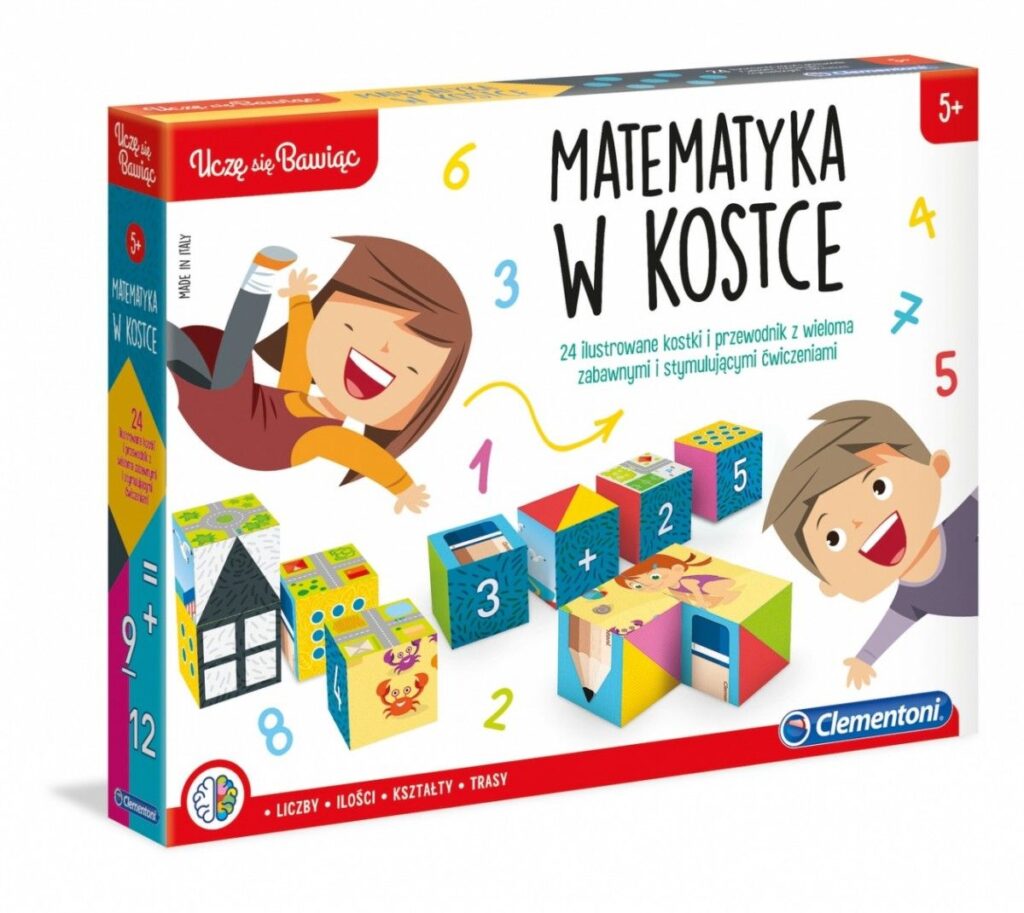 Zabawki Edukacyjne Matematyka w kostce dla dzieci
